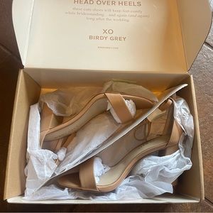 NWT Birdy Grey Wedding Shoes